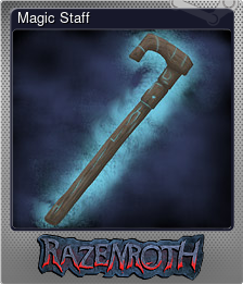 Series 1 - Card 10 of 14 - Magic Staff