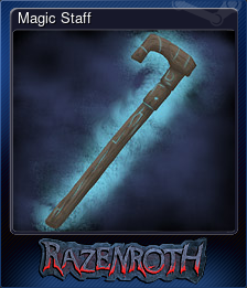 Series 1 - Card 10 of 14 - Magic Staff