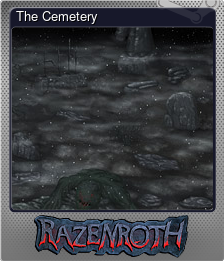 Series 1 - Card 4 of 14 - The Cemetery