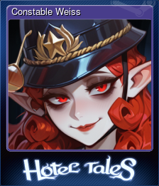 Series 1 - Card 1 of 12 - Constable Weiss