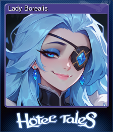 Series 1 - Card 4 of 12 - Lady Borealis
