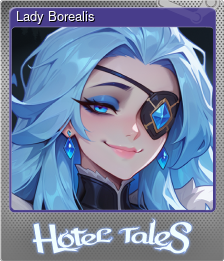 Series 1 - Card 4 of 12 - Lady Borealis