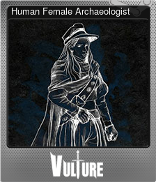 Series 1 - Card 4 of 5 - Human Female Archaeologist