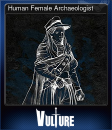 Series 1 - Card 4 of 5 - Human Female Archaeologist