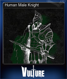 Series 1 - Card 2 of 5 - Human Male Knight