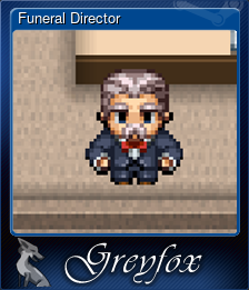 Series 1 - Card 5 of 5 - Funeral Director