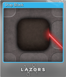 Series 1 - Card 2 of 6 - Stop Block