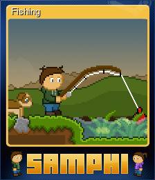 Series 1 - Card 1 of 6 - Fishing