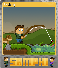 Series 1 - Card 1 of 6 - Fishing