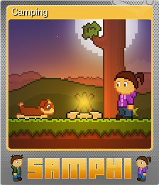 Series 1 - Card 4 of 6 - Camping