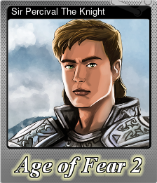 Series 1 - Card 3 of 6 - Sir Percival The Knight
