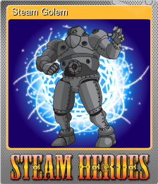 Series 1 - Card 5 of 12 - Steam Golem