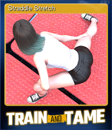 Series 1 - Card 4 of 5 - Straddle Stretch