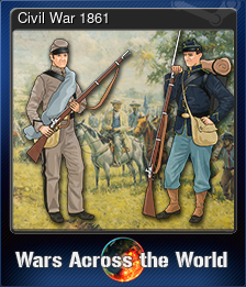 Series 1 - Card 11 of 15 - Civil War 1861