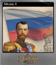 Series 1 - Card 8 of 12 - Nikolai II