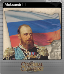 Series 1 - Card 1 of 12 - Aleksandr III