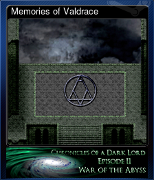 Series 1 - Card 3 of 10 - Memories of Valdrace