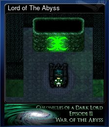 Series 1 - Card 2 of 10 - Lord of The Abyss