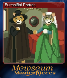 Series 1 - Card 7 of 8 - Furrnolfini Portrait