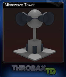 Series 1 - Card 4 of 6 - Microwave Tower