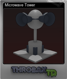 Series 1 - Card 4 of 6 - Microwave Tower