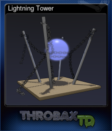 Series 1 - Card 2 of 6 - Lightning Tower