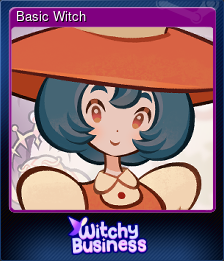 Series 1 - Card 2 of 6 - Basic Witch