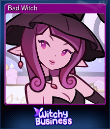 Series 1 - Card 1 of 6 - Bad Witch