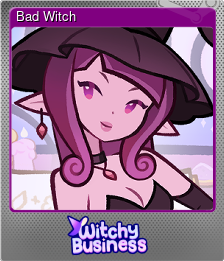 Series 1 - Card 1 of 6 - Bad Witch