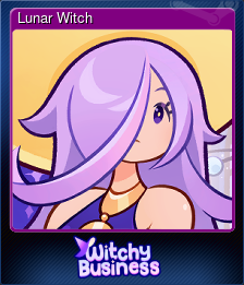 Series 1 - Card 4 of 6 - Lunar Witch
