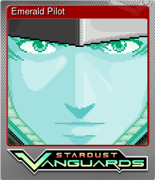 Series 1 - Card 4 of 8 - Emerald Pilot