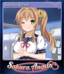 Series 1 - Card 2 of 6 - Sayaka School