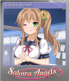 Series 1 - Card 2 of 6 - Sayaka School