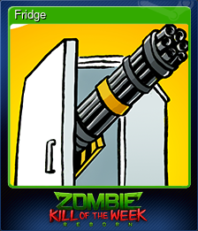 Series 1 - Card 4 of 6 - Fridge