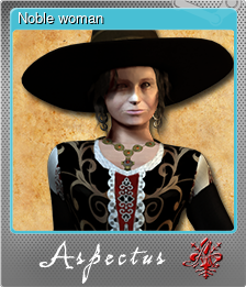Series 1 - Card 5 of 5 - Noble woman