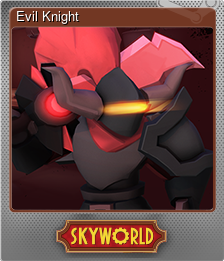 Series 1 - Card 3 of 7 - Evil Knight