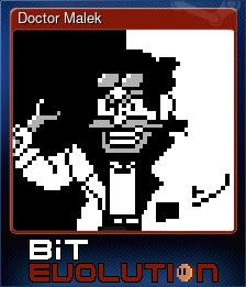 Series 1 - Card 7 of 7 - Doctor Malek