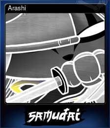 Series 1 - Card 4 of 6 - Arashi