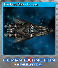 Series 1 - Card 1 of 5 - Deckard Class Cruiser