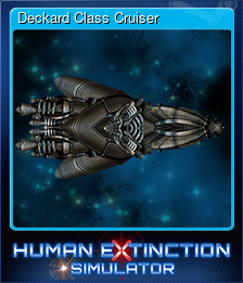 Series 1 - Card 1 of 5 - Deckard Class Cruiser