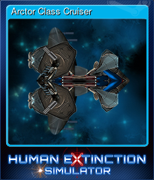 Series 1 - Card 2 of 5 - Arctor Class Cruiser