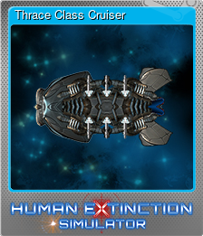 Series 1 - Card 3 of 5 - Thrace Class Cruiser