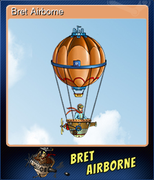 Series 1 - Card 1 of 6 - Bret Airborne