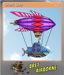 Series 1 - Card 5 of 6 - Shark Sub