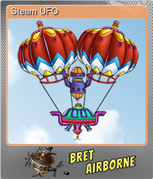 Series 1 - Card 4 of 6 - Steam UFO