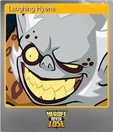Series 1 - Card 3 of 9 - Laughing Hyena