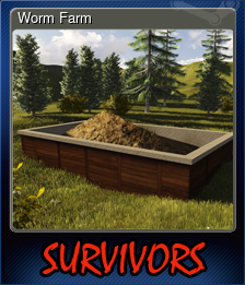 Series 1 - Card 7 of 7 - Worm Farm