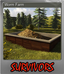 Series 1 - Card 7 of 7 - Worm Farm