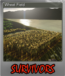 Series 1 - Card 4 of 7 - Wheat Field