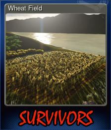 Series 1 - Card 4 of 7 - Wheat Field